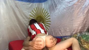 Angelito417's Hot Latina Fucks After Argentina Match