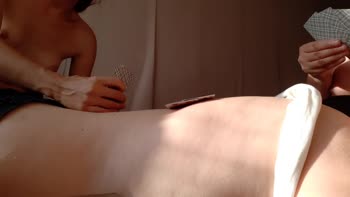 IkaSmokS' Steamy Secret: Card Game Cunnilingus with Girlfriend