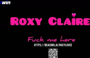 Roxxxysh's Sizzling Self-Spanking Solo Tease Ends in Scorching Blowjob
