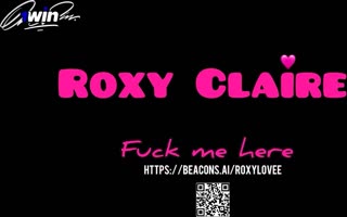 Roxxxysh's Sizzling Self-Spanking Solo Tease Ends in Scorching Blowjob