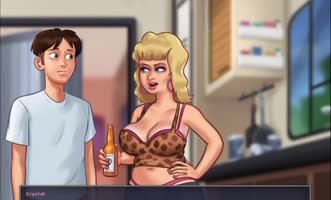 FuxSand's Summertime Saga: A College Cutie in Cartoony Lust