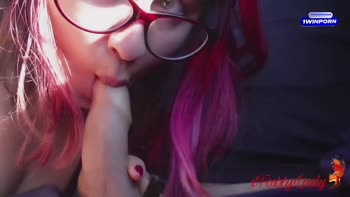 xFoxxyLady's Naughty Public Ride: Stranger's Cock Sucked on Bus