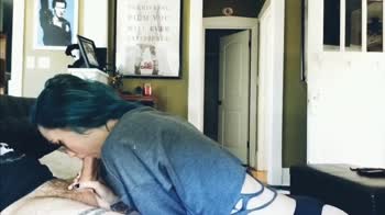 Batty Banshee's Dildo Tease: Tattooed Teen (18+) Treat