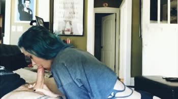 Batty Banshee's Dildo Tease: Tattooed Teen (18+) Treat