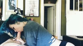 Batty Banshee's Dildo Tease: Tattooed Teen (18+) Treat