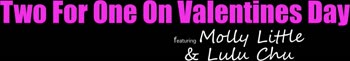Lulu Chu & Molly Little's Sizzling Stepbrother Romance: Cum-Filled Valentine's