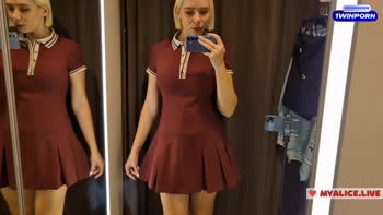 MyCandyAlice's Fitting Room Frenzy: Transparent Clothes Try-On Haul