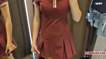 MyCandyAlice's Fitting Room Frenzy: Transparent Clothes Try-On Haul