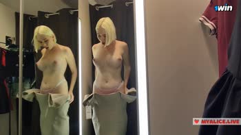 MyCandyAlice's Fitting Room Frenzy: Transparent Clothes Try-On Haul