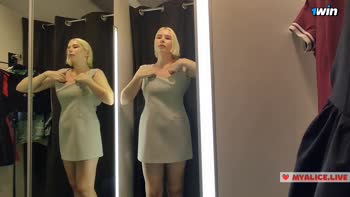 MyCandyAlice's Fitting Room Frenzy: Transparent Clothes Try-On Haul