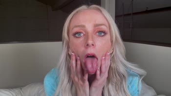 Remi Reagan's POV Pleasure: Skinny Blonde Teases Cum Countown