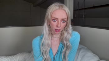 Remi Reagan's POV Pleasure: Skinny Blonde Teases Cum Countown