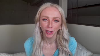 Remi Reagan's POV Pleasure: Skinny Blonde Teases Cum Countown