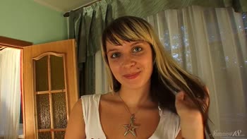 Flora's Fiery Solo: Big Tits, Sizzling Orgasm