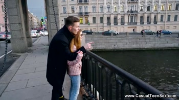 Bella's Naughty Affair: Petite Redhead Teased by Tall Lover