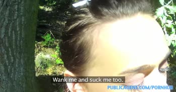 PublicAgent Sexy Bikini Girl gives Underwater Blowjob before Sex