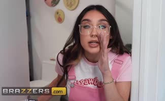 Jimmy's Brunette Girlfriend Violet Goes Wild Before Sharing Him with Luna Star