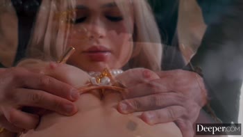 Lika's Deeper Desires: Blonde Bombshell Bound and Beguiled