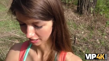 Vip4K.Hunter meets girl on public beach and has anal sex with her