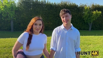 HUNT4K. Pounding Pussy at the Pond. Hot sex with Suzie Sparklez