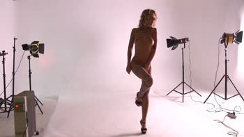 Gorgeous Russian Teen (18+) Model Unveiled: BTS of a Sensual Solo Shoot