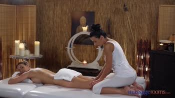 Shalina Devine & Emily Bright: Oiled Up Czech Massage Delight