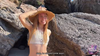 SpiriteMoon's Naughty Beachside Fling: POV Blowjob & More