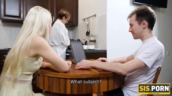 Nikki Hill's Stepfamily Frenzy - Blonde Teen (18+) Blowjob Delights