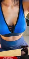 Rosavermelhagp's Sultry Solo Ride: Big Tits & Ass Tease