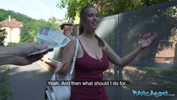 Public Agent - Her BIG NATURAL TITS feel fucking fabulous!