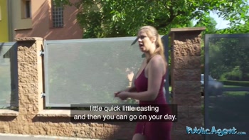 Public Agent - Her BIG NATURAL TITS feel fucking fabulous!