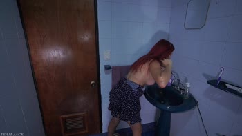 Teamjacky's Teen (18+) Redhead Gets Unfaithful Girlfriend's Blowjob Surprise