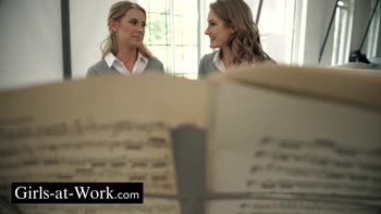 Music lesson with Tiffany Tatum and Casey Nortman