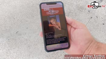 Shy Teen (18+) Blonde's Public Pickup Date With A German Gentleman
