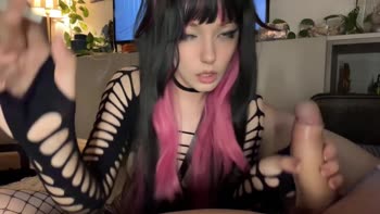 Tame Me Ivy - Ivy's Smoking Seduction: Stepdaughter Sucks Daddy's Cock on Her Knees