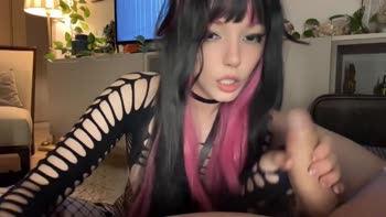 Tame Me Ivy - Ivy's Smoking Seduction: Stepdaughter Sucks Daddy's Cock on Her Knees
