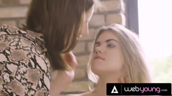 Sultry College Roommates Ignite Passionate Lesbian Delights