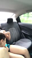 MeryandLu's Car Ride Seduction: Hot Latina Lesbians in Action