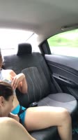 MeryandLu's Car Ride Seduction: Hot Latina Lesbians in Action