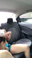MeryandLu's Car Ride Seduction: Hot Latina Lesbians in Action