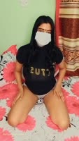 BanglaSexycouple's Indian Cutie Fingers Her Pink Pussy in Cozy Pajamas