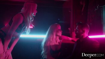 Blonde Bombshells Kayden Kross & Kenna James Share Manuel Ferrara in Sizzling Threesome