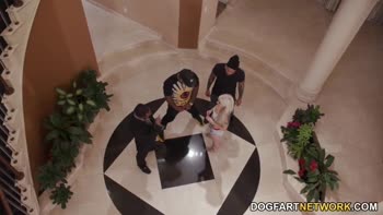 Bella Jane's Petite Perfection: Rico Strong's Big Black Cock Gangbang