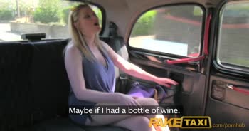 London's Busty Ride: British Cougar Seduces London Taxi Driver