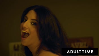 ADULT TIME - 18 y.o Student Fucks His Sex Addict Teacher Sarah Arabic In Detention! BIG NATURAL TITS
