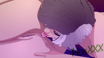 Futanari Frenzy: HoaXxx Licks Emma Frost's Ice-Cold Pout