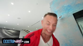 Mira Monroe's Tiny Treat: Big Dick Meets Small Pussy