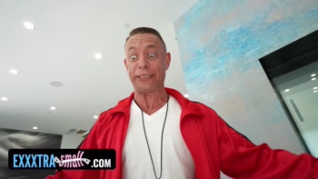 Mira Monroe's Tiny Treat: Big Dick Meets Small Pussy