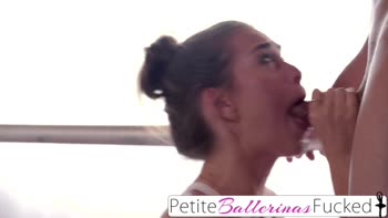 Skinny teen (18+) dancer fucked till she squirts