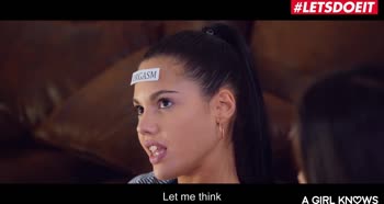 LETSDOEIT - Apolonia Lapiedra and Her BFF's Have an Orgasm Contest
